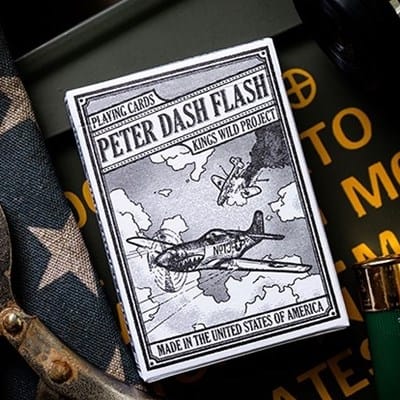 Kings Wild Peter Dash Flash - P51 Mustang Playing Cards Playing Cards