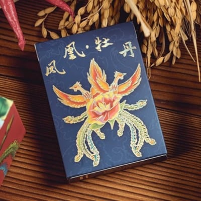 Phoenix and Peony  Playing Cards
