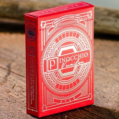 Pinocchio Vermilion Playing Cards Playing Cards