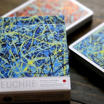 POLLOCK: Euchre Edition Playing Cards Playing Cards