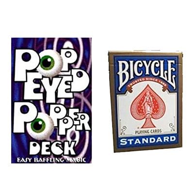 Photo Magic Card Trick Made USA Bicycle Pop Eyed Popper Deck 