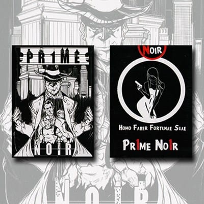 Pr1me Noir Deck  Playing Cards