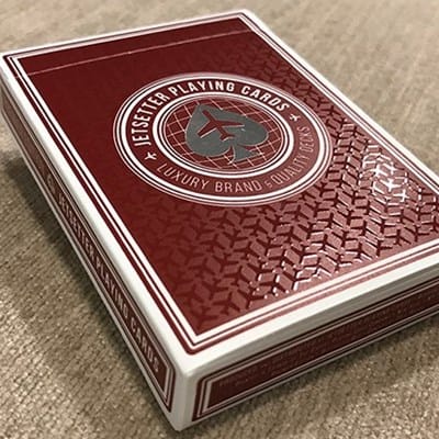 Jetsetter Premier Edition Restricted Red Playing Cards Playing Cards