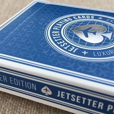 Jetsetter Premier Edition Altitude Blue Playing Cards  Playing Cards