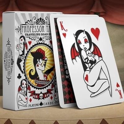 Professor Tate's Travelling Road Show Playing Cards Playing Cards