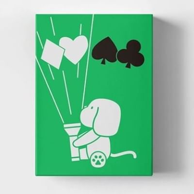 Puppy Diary - Green Limited Edition Playing Cards