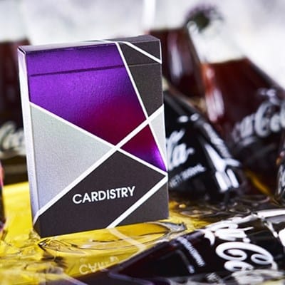 Purple Cardistry Playing Cards Deck of Cards