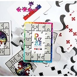 Puzzled Playing Cards Playing Cards
