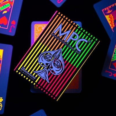 Quad Florescent Playing Cards Playing Cards