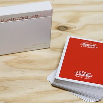 Quality Cardistry 1902 2nd Edition Red Playing Cards Playing Cards