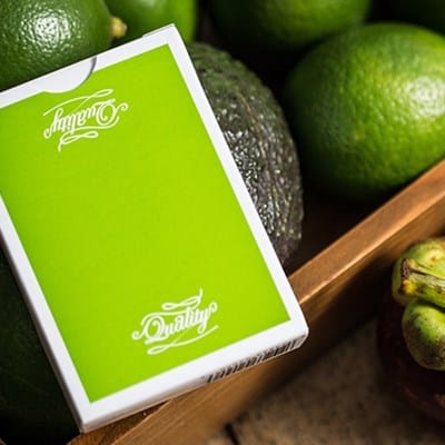 Quality Lime Green Bee Playing Cards Playing Cards