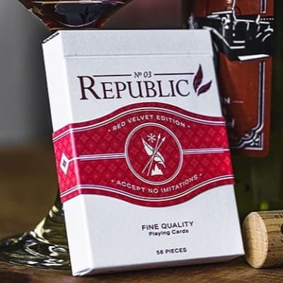 Red Velvet Republic Playing Cards Playing Cards