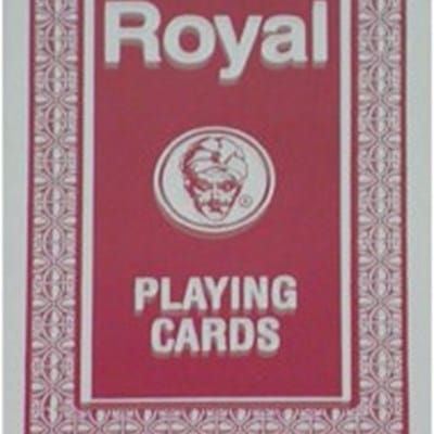 Regular Deck Royal One Way Back (Red) Playing Cards