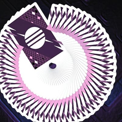 Retro Wave Playing Cards Playing Cards