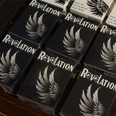 Revelation Playing Cards (Black) Playing Cards