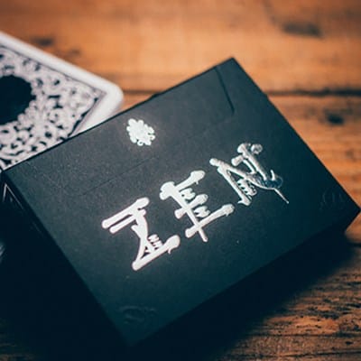 Royal Zen Playing Cards (Black) Playing Cards