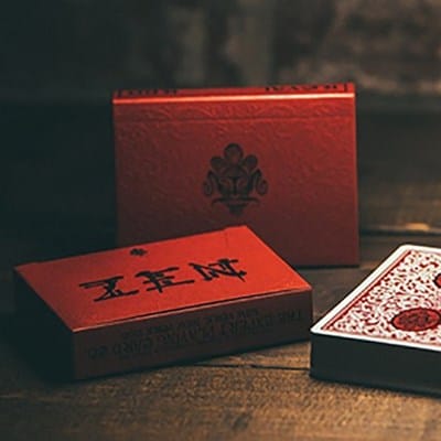 Royal Zen Playing Cards (Red) Playing Cards