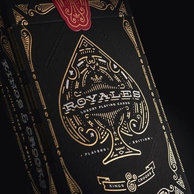 Royales Noir Players Edition Playing Cards Playing Cards