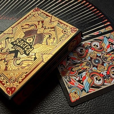 Sacred Legends Black Edition Playing Cards Playing Cards