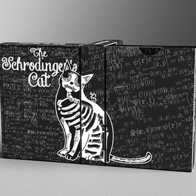 Schrodinger's Cat: Dead Black Edition Playing Cards Playing Cards