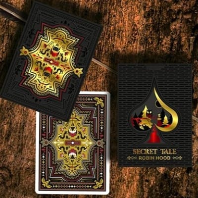 Secret Tale of Robin Hood Playing Cards (Black Owl Edition) Playing Cards