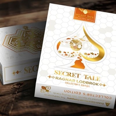 Secret Tale Ragnar White Bee Collector's  Playing Cards Playing Cards