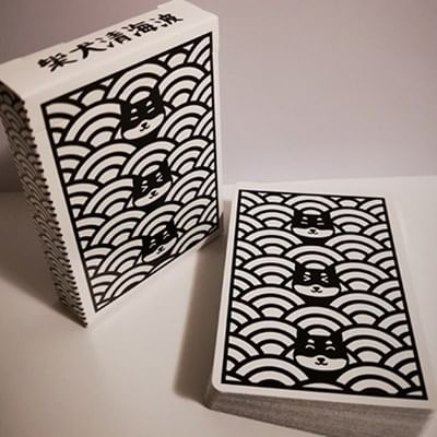 Shiba Seigaiha Playing cards