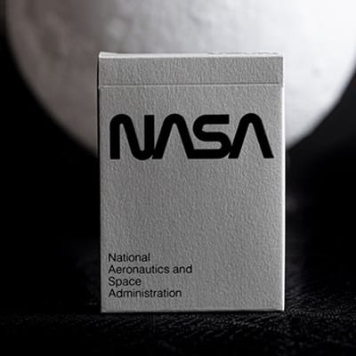 Silver Foil NASA Worm Playing Cards Playing Cards