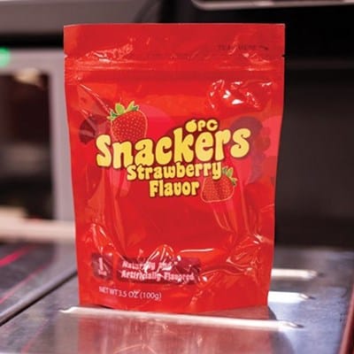 Snackers Playing Cards (Strawberry Flavor) Playing Cards