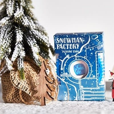Snowman Factory Playing Cards Playing Cards