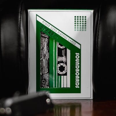 Soundboards V4 Green Edition Playing Cards Playing Cards