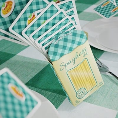 Spaghetti Playing Cards Playing Cards