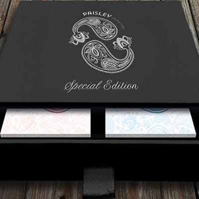 Special Edition Diamon Playing Cards Paisley Box Set Playing Cards