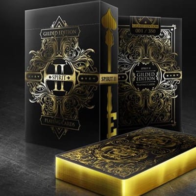 Spirit II Black Playing Cards Playing Cards