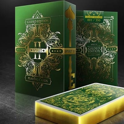 Spirit II Green Playing Cards Playing Cards