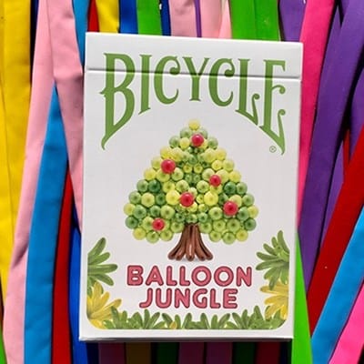 Bicycle Balloon Jungle Playing Cards - Stripper Deck Playing Cards