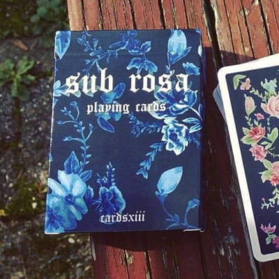 Sub Rosa Playing Cards Playing Cards
