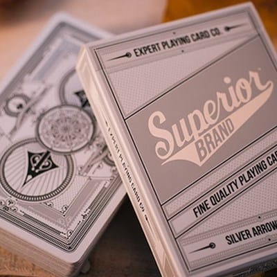 Superior Silver Arrow Playing Cards Playing Cards