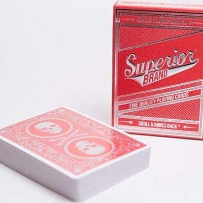 Superior Skull & Bones V2 Playing Cards Playing Cards