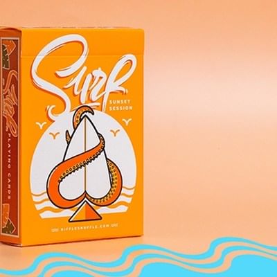 Surfboard V2 Playing Cards