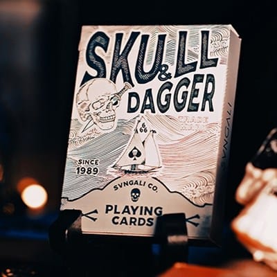 SVNGALI 06 Skull and Dagger Playing Cards