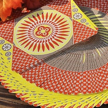 Tally-Ho Autumn Circle Back Playing Cards Playing Cards