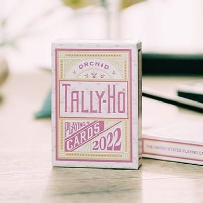 Tally-Ho Orchid Playing Cards Playing Cards