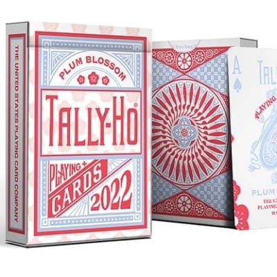 Tally-Ho Plum Blossom Playing Cards Playing Cards