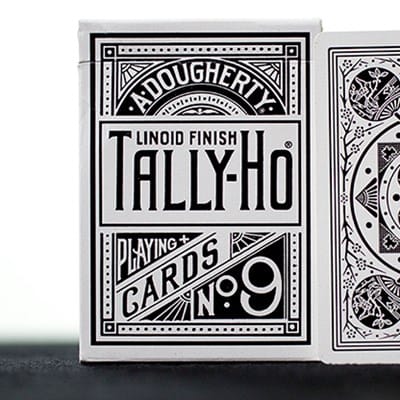 Tally-Ho White Playing Cards (Fan Back - First Edition) Playing Cards