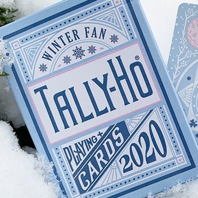 Tally-Ho Winter Fan Playing Cards Playing Cards