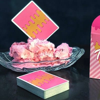 Tasty Playing Cards (Strawberry Flavor) Playing Cards