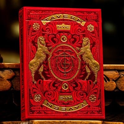 Tavern on the Green: Red Edition Playing Cards Playing Cards