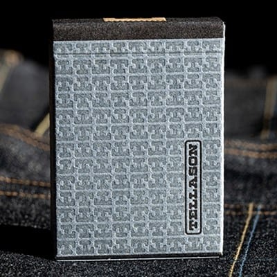Tellason Jeans Playing Cards in Denim Box Playing Cards Playing Cards