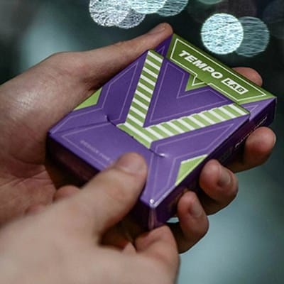Tempo-Lab Purple Playing Cards Playing Cards